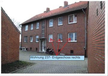 63 qm EG-Wohnung in Nordhorn zu vermieten, 48529 Nordhorn, Wohnung